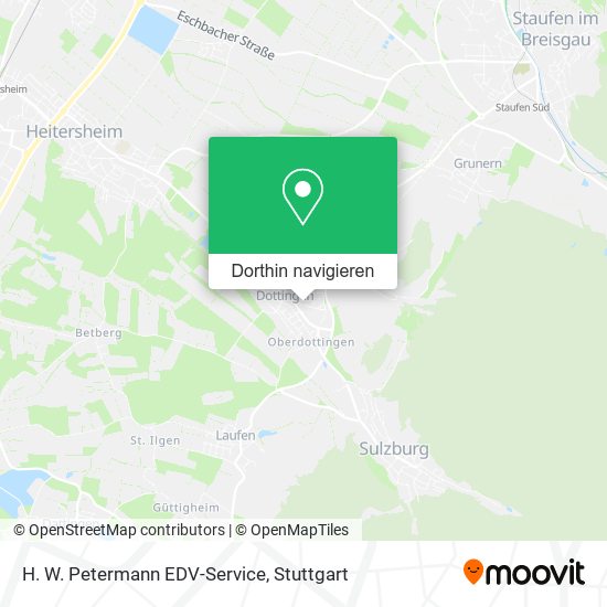 H. W. Petermann EDV-Service Karte