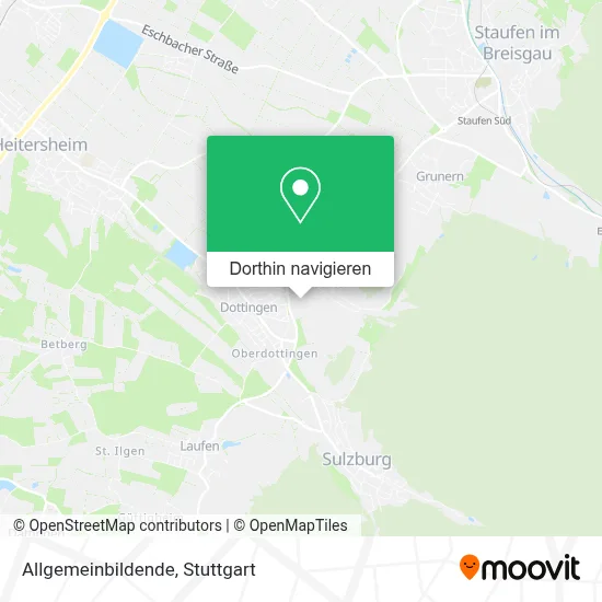 Allgemeinbildende Karte