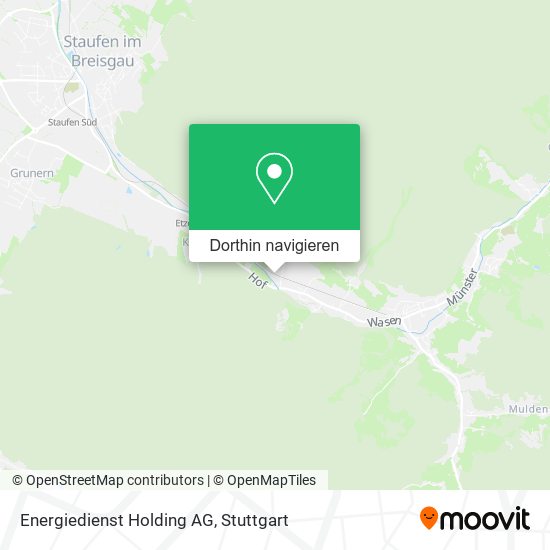 Energiedienst Holding AG Karte