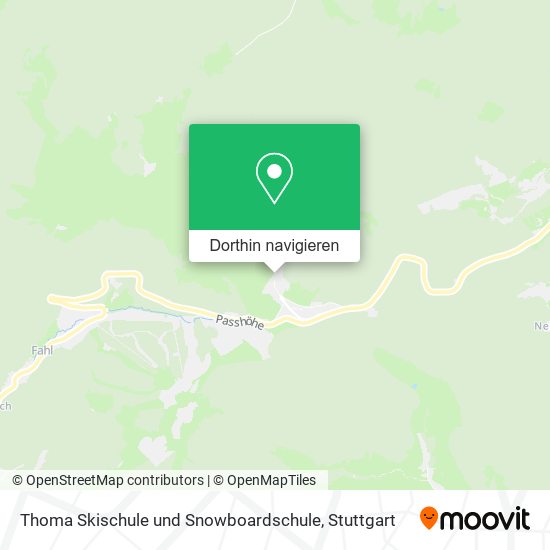 Thoma Skischule und Snowboardschule Karte
