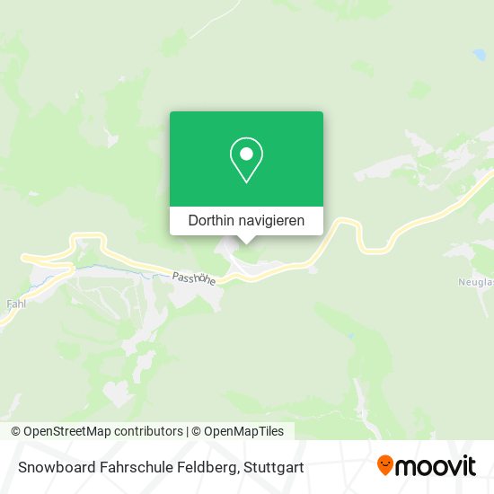 Snowboard Fahrschule Feldberg Karte