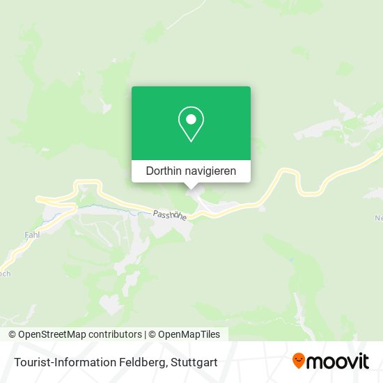 Tourist-Information Feldberg Karte