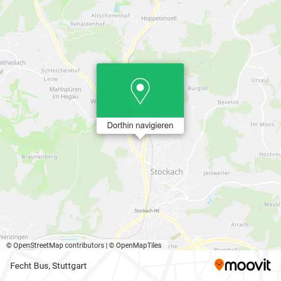 Fecht Bus Karte