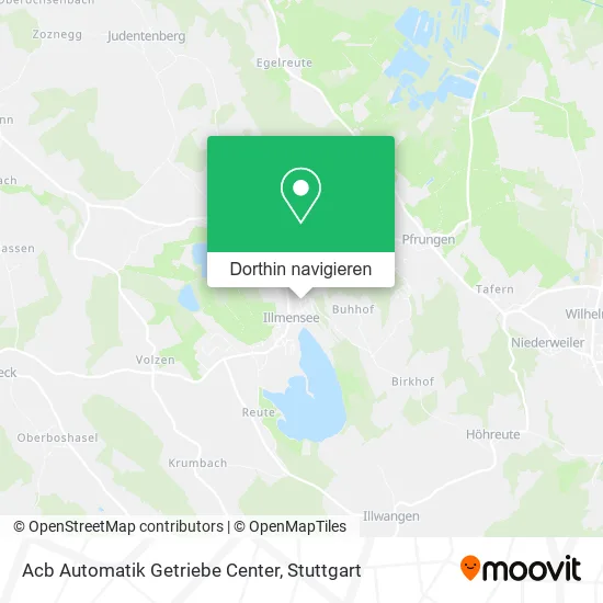 Acb Automatik Getriebe Center Karte