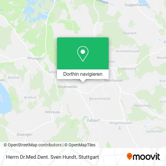 Herrn Dr.Med.Dent. Sven Hundt Karte