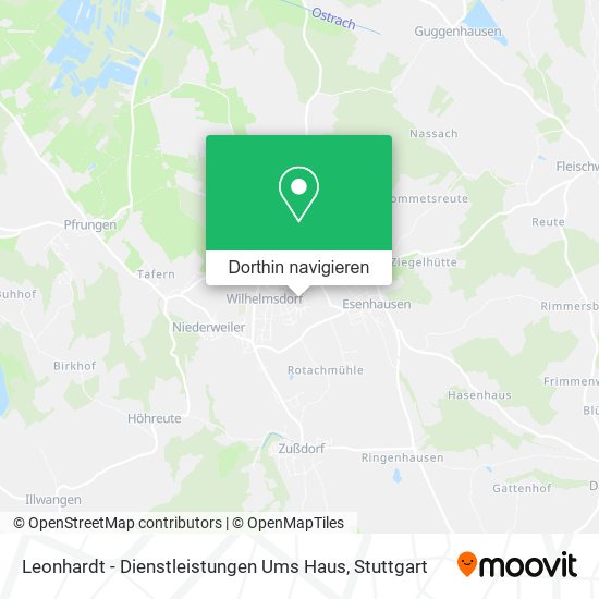 Leonhardt - Dienstleistungen Ums Haus Karte