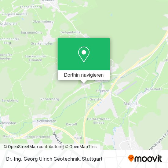 Dr.-Ing. Georg Ulrich Geotechnik Karte