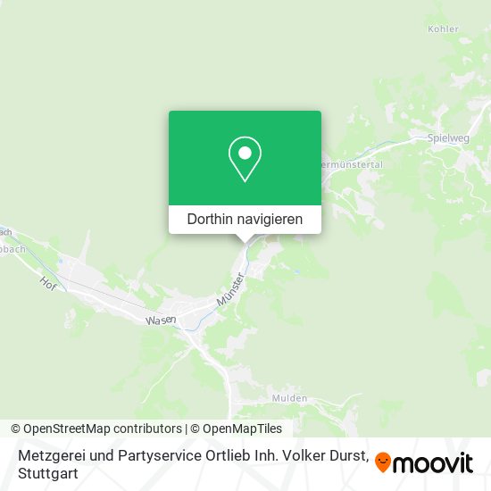 Metzgerei und Partyservice Ortlieb Inh. Volker Durst Karte