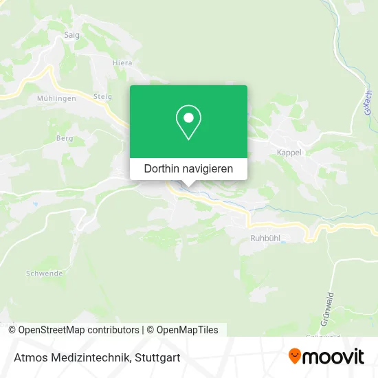 Atmos Medizintechnik Karte