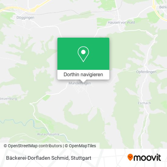 Bäckerei-Dorfladen Schmid Karte