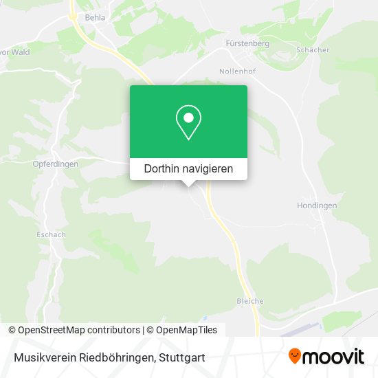 Musikverein Riedböhringen Karte