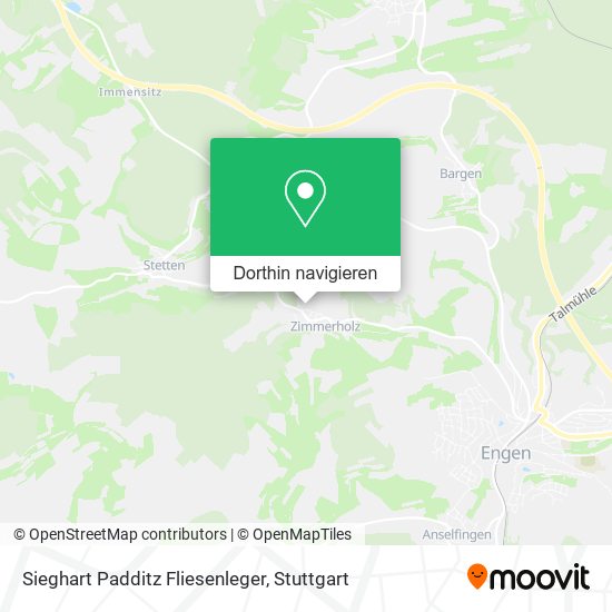 Sieghart Padditz Fliesenleger Karte