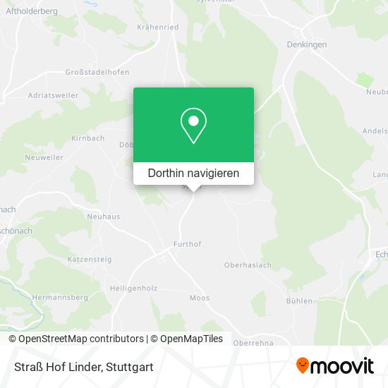Straß Hof Linder Karte