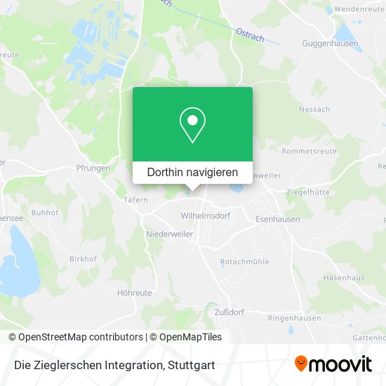 Die Zieglerschen Integration Karte