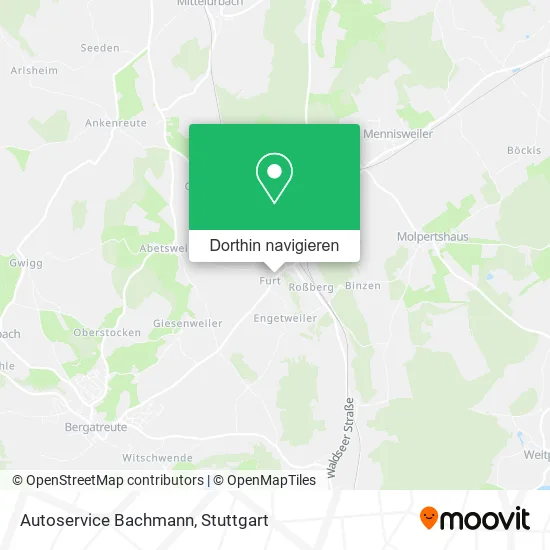 Autoservice Bachmann Karte