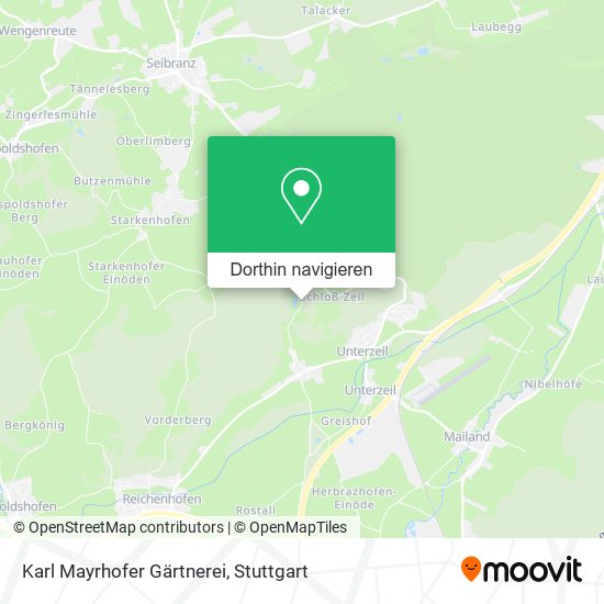 Karl Mayrhofer Gärtnerei Karte