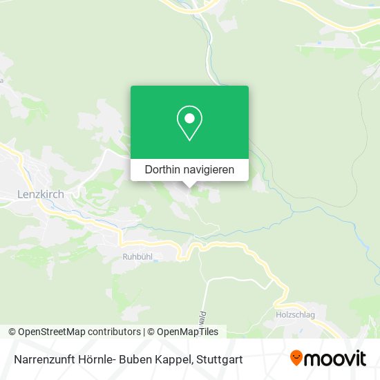 Narrenzunft Hörnle- Buben Kappel Karte