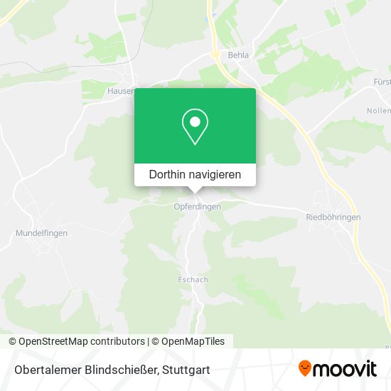 Obertalemer Blindschießer Karte