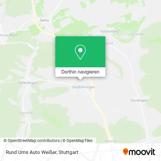 Rund Ums Auto Weißer Karte