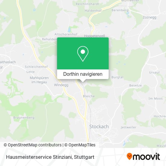 Hausmeisterservice Stinziani Karte