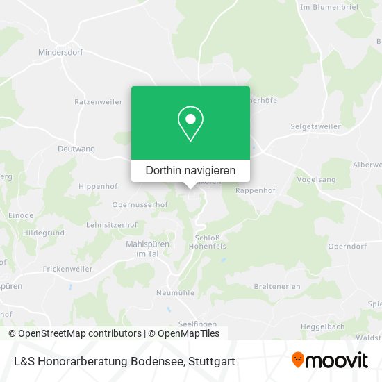 L&S Honorarberatung Bodensee Karte