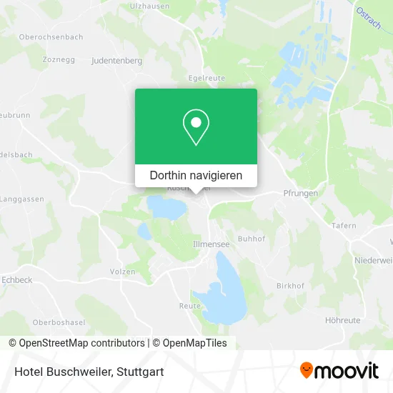 Hotel Buschweiler Karte