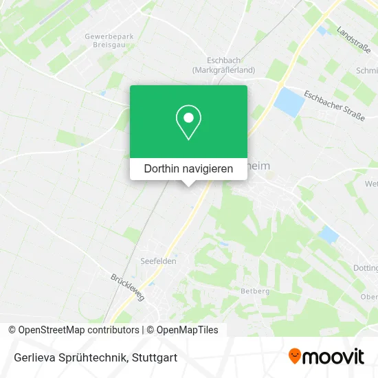 Gerlieva Sprühtechnik Karte