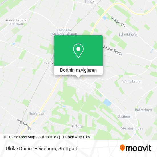 Ulrike Damm Reisebüro Karte