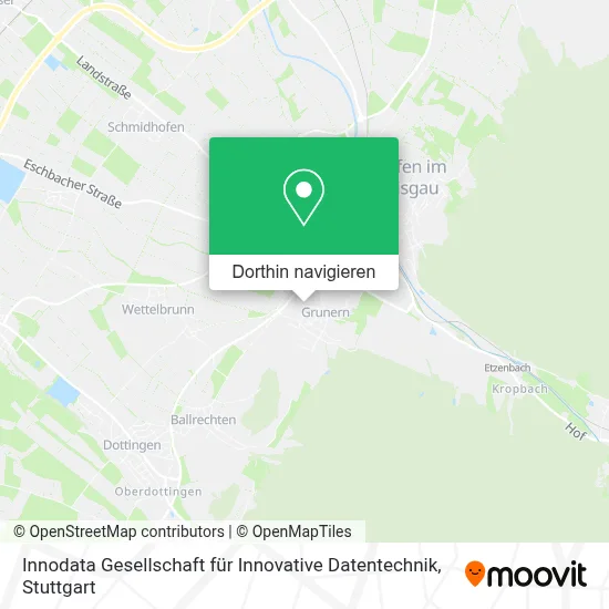 Innodata Gesellschaft für Innovative Datentechnik Karte
