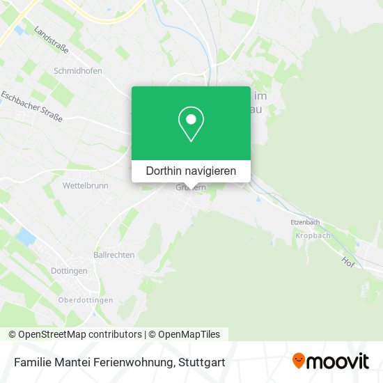 Familie Mantei Ferienwohnung Karte