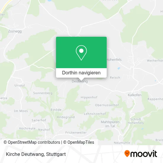 Kirche Deutwang Karte