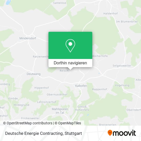 Deutsche Energie Contracting Karte