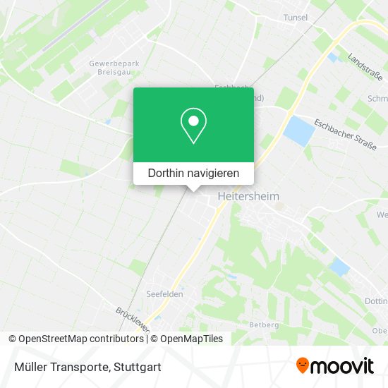 Müller Transporte Karte