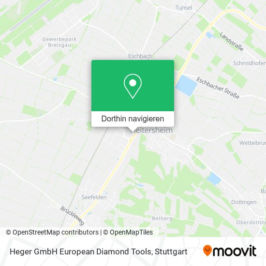 Heger GmbH European Diamond Tools Karte