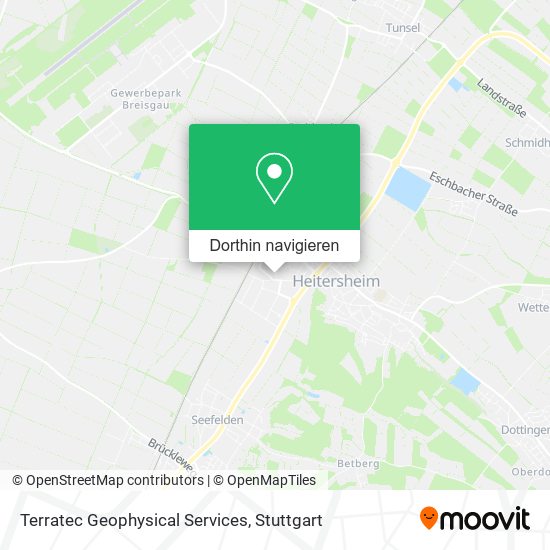 Terratec Geophysical Services Karte