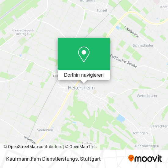 Kaufmann.Fam Dienstleistungs Karte