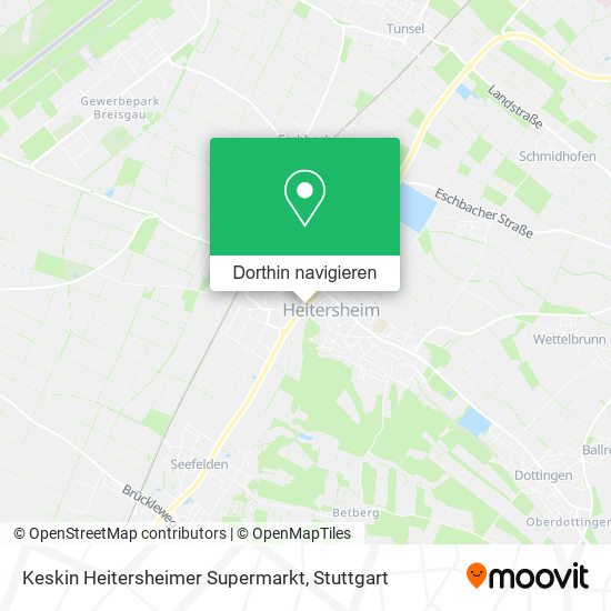 Keskin Heitersheimer Supermarkt Karte