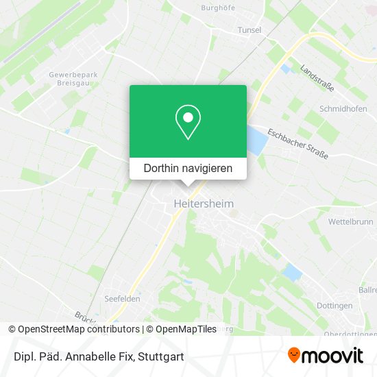 Dipl. Päd. Annabelle Fix Karte