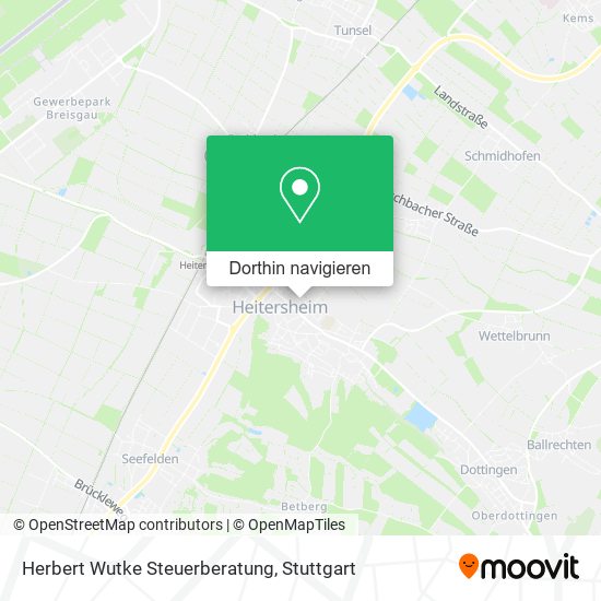 Herbert Wutke Steuerberatung Karte