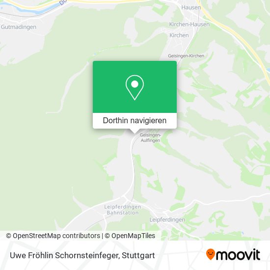 Uwe Fröhlin Schornsteinfeger Karte