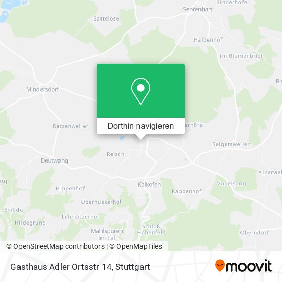 Gasthaus Adler Ortsstr 14 Karte