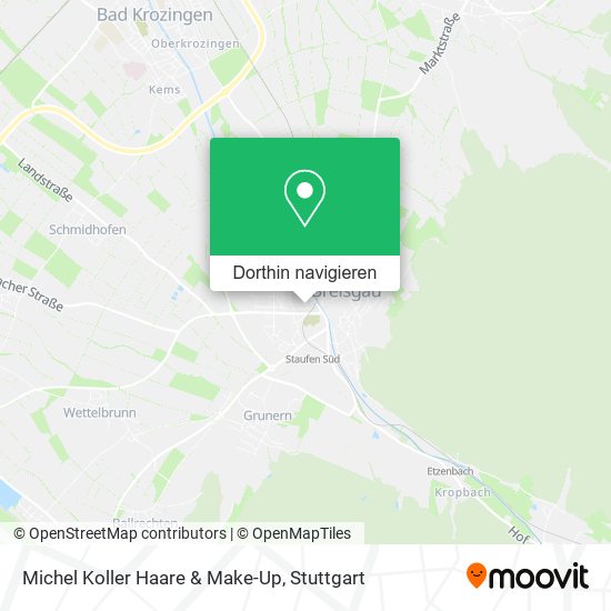 Michel Koller Haare & Make-Up Karte