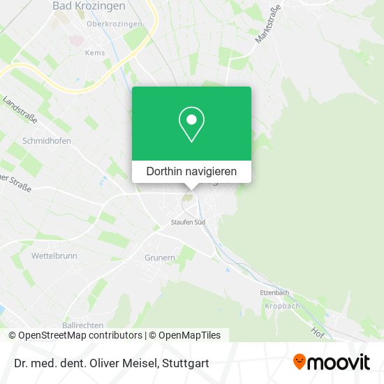 Dr. med. dent. Oliver Meisel Karte