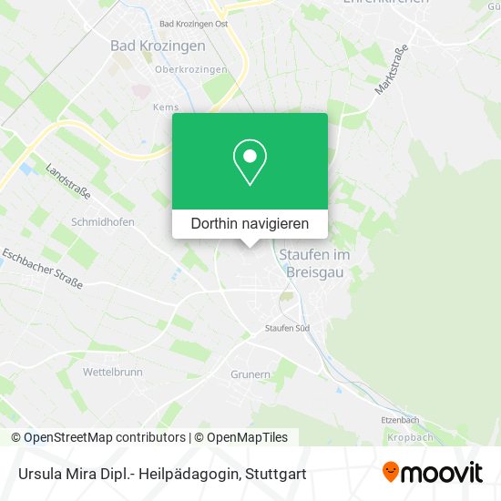 Ursula Mira Dipl.- Heilpädagogin Karte