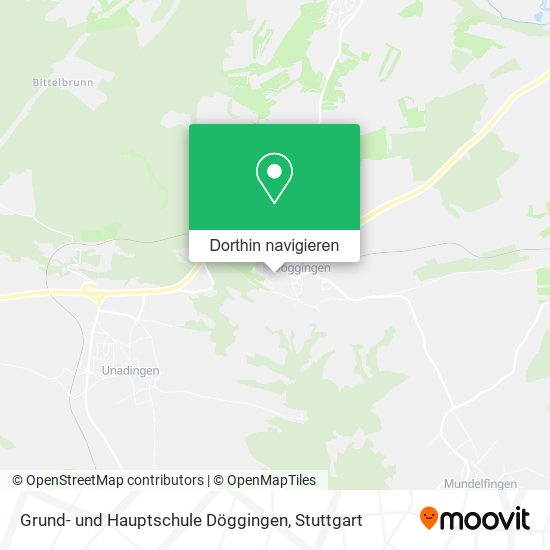 Grund- und Hauptschule Döggingen Karte