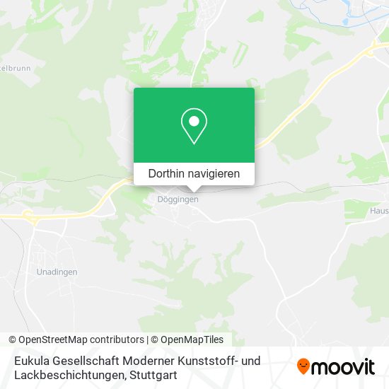 Eukula Gesellschaft Moderner Kunststoff- und Lackbeschichtungen Karte