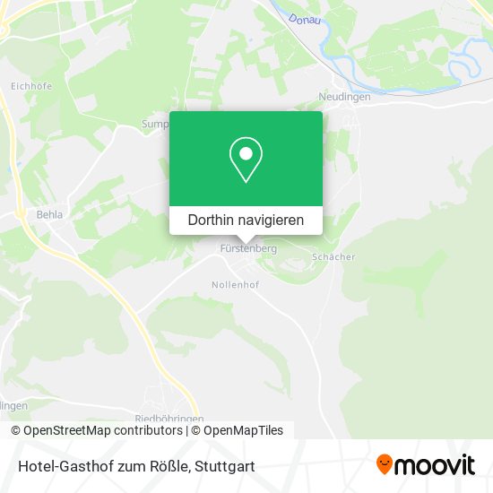 Hotel-Gasthof zum Rößle Karte