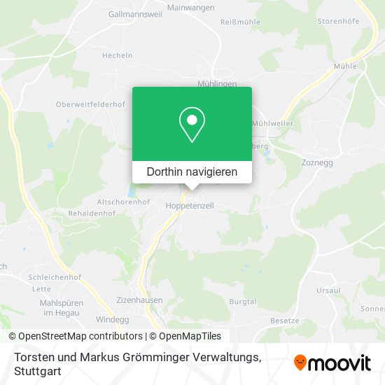 Torsten und Markus Grömminger Verwaltungs Karte