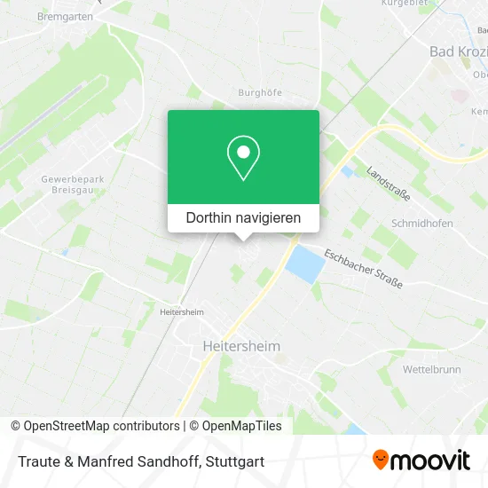 Traute & Manfred Sandhoff Karte