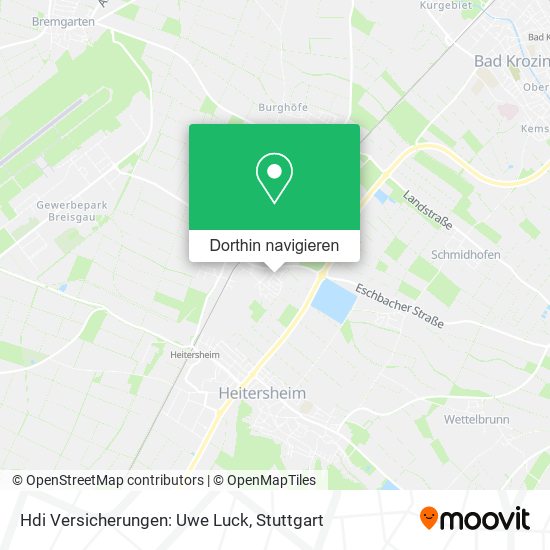 Hdi Versicherungen: Uwe Luck Karte